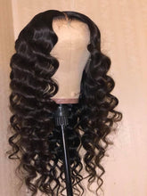 Load image into Gallery viewer, 5x5 Closure Natural Black Wig